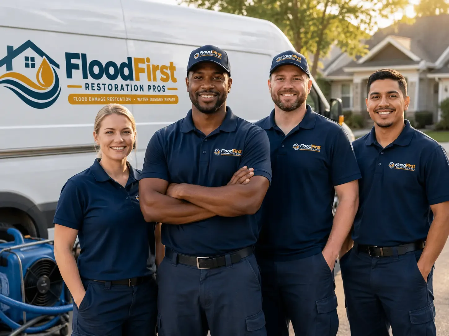 Flood Damage Restoration company in Hall Summit, LA